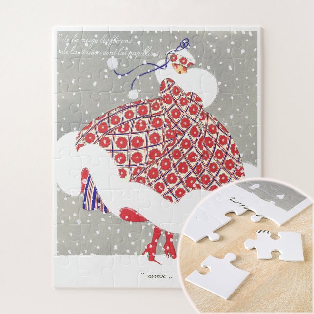 Puzzle Doce meses del año: Nivose (Subido por el creador)