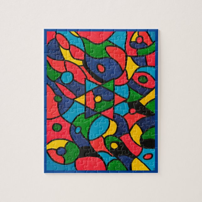 Puzzle Doce tribus de Israel - (Vertical)