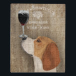 Puzzle Dog Au Vin Beagle<br><div class="desc">Perro Au Vin Beagle de Fabfunky. Cuenta con un beagle con vino. | 190948D</div>