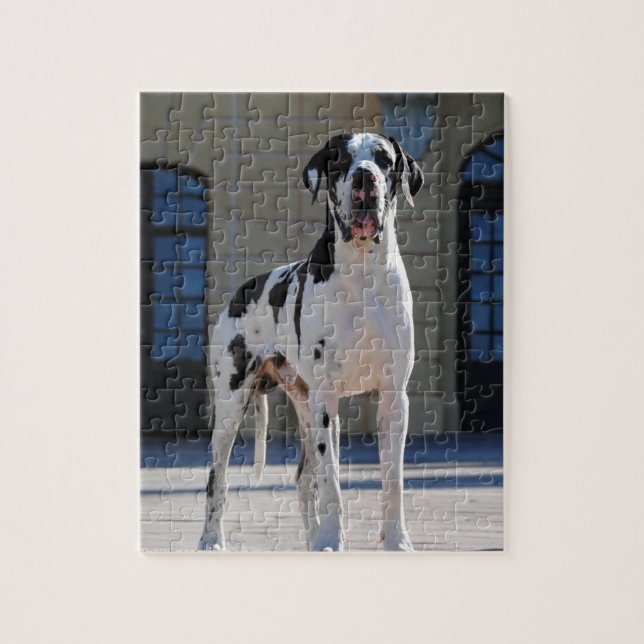 Puzzle Dogge alemán, Great Dane, Perros, Dogue Allemand (Vertical)