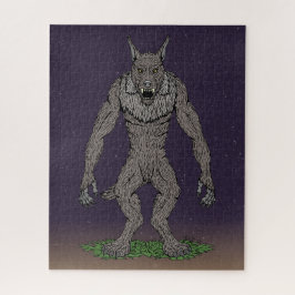 Puzzle Dogman Cryptid o Werewolf