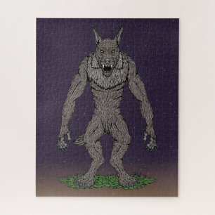 Puzzle Dogman Cryptid o Werewolf