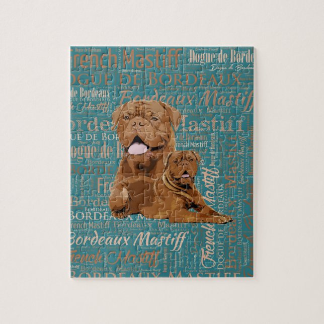 Puzzle Dogue de Bordeaux - mastín francés (Vertical)