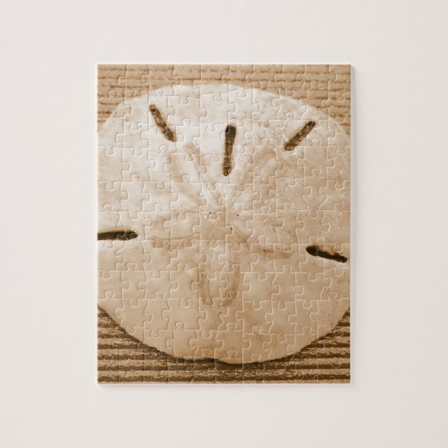Puzzle Dólar de arena de Brown (Vertical)