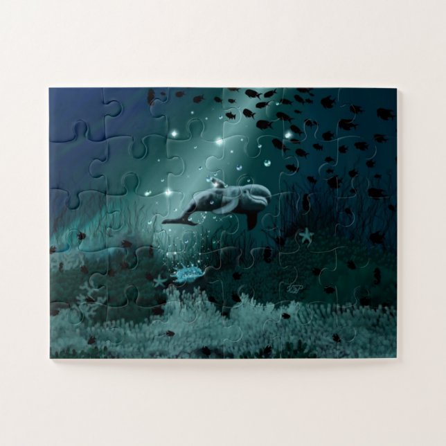 Puzzle Dolphin Dream (Horizontal)