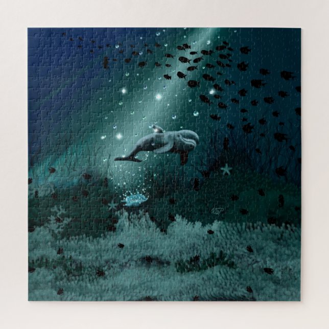 Puzzle Dolphin Dream (Vertical)