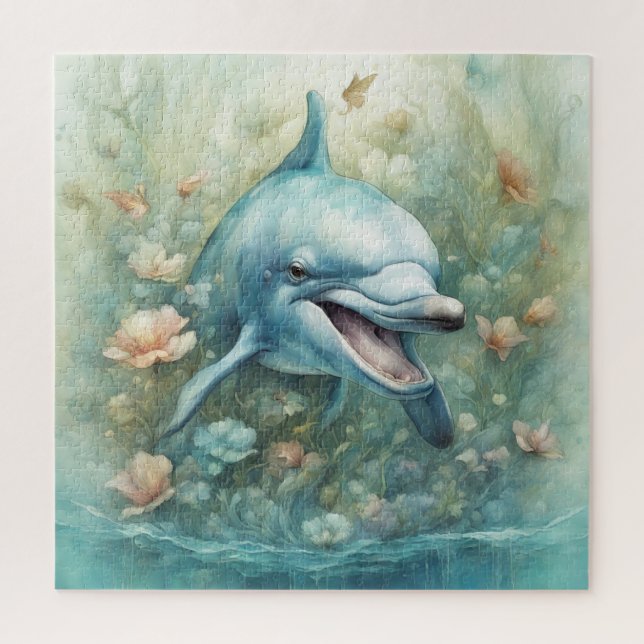 Puzzle Dolphin Fantasy 1 (Vertical)