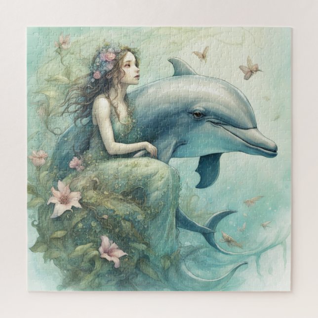 Puzzle Dolphin Fantasy 2 (Vertical)