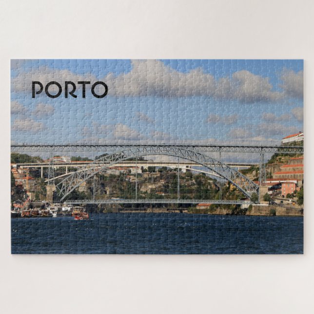 Puzzle Dom Luis I Bridge, Porto, Portugal (Horizontal)