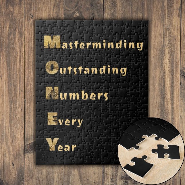 Puzzle Dominando el Dinero (Money Masterminding Jigsaw Puzzle)