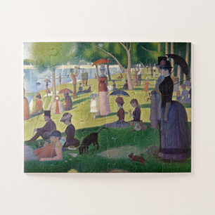 Puzzle Domingo en La Grande Jatte Georges Seurat, 1884