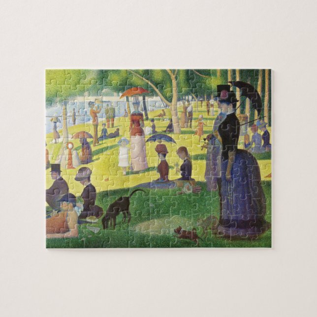 Puzzle Domingo en La Grande Jatte por Georges Seurat (Horizontal)