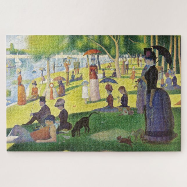Puzzle Domingo en La Grande Jatte por Georges Seurat (Horizontal)