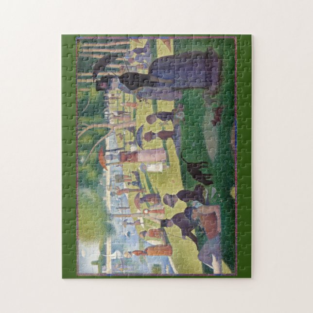 Puzzle Domingo en La Grande Jatte por Seurat, Bella Artes (Vertical)