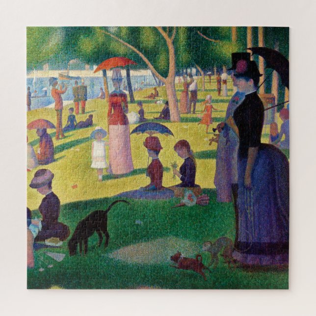 Puzzle Domingo por la tarde en La Grande Jatte (Vertical)