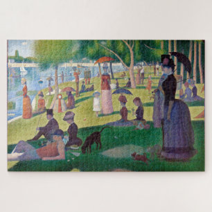 Puzzle Domingo por la tarde en La Grande Jatte, Seurat