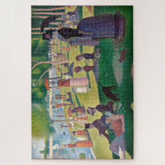 Puzzle Domingo por la tarde en la isla de La Grande Jatte
