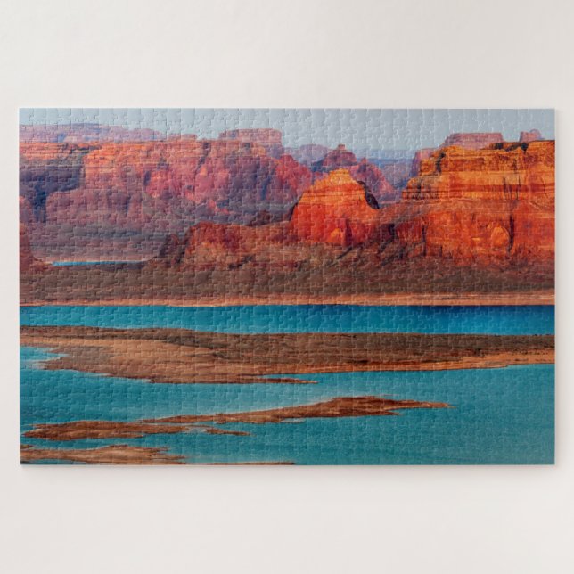 Puzzle Dominguez Butte y Lake Powell, Utah (Horizontal)