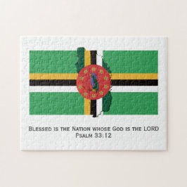 Puzzle DOMINICA FLAG | Nación Bendecida | Dominicana