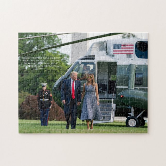 Puzzle Donald J. Trump y Melania Trump (Horizontal)