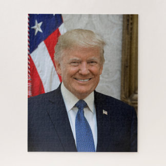 Puzzle Donald Trump Presidente de los Estados Unidos Casa