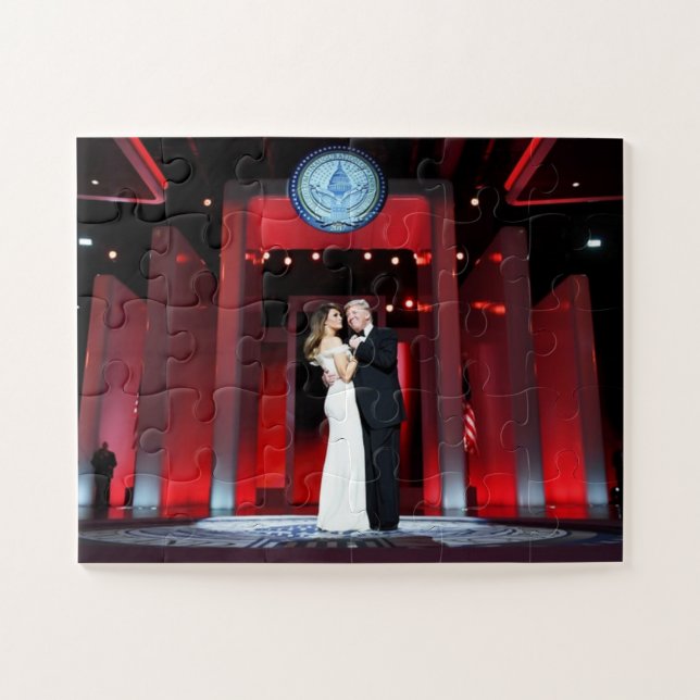 Puzzle Donald y Melania Trump (Horizontal)