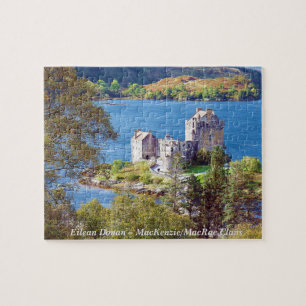Puzzle Donan Eilean de Escocia - MacKenzie/MacRae Clans