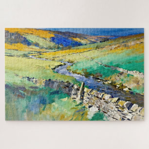 Puzzle "Donde canta el agua" - Un paisaje de Yorkshire