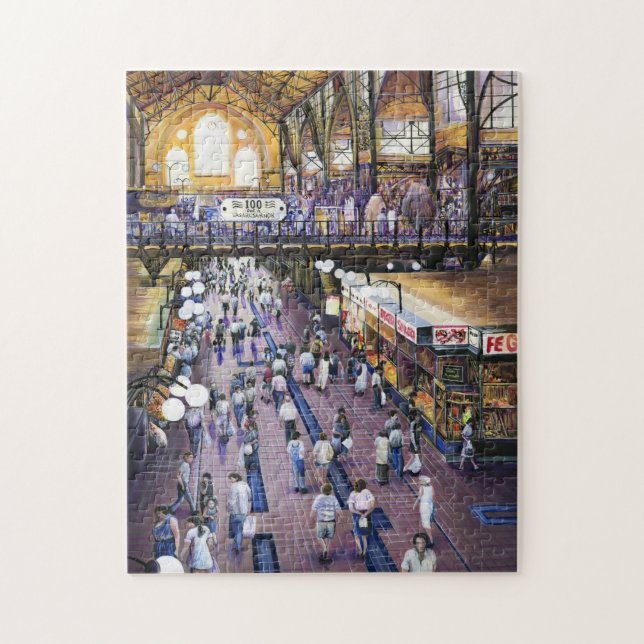 Puzzle ¿Dónde está el clóset de agua de las mujeres?Budap (Vertical)