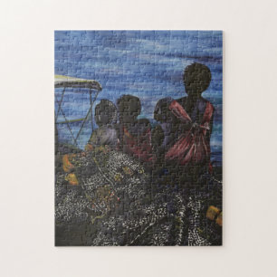 Puzzle ¿Dónde está papá? Isla Harbour