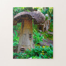 Puzzle Donde Leprechauns o donde viven los pequeños.