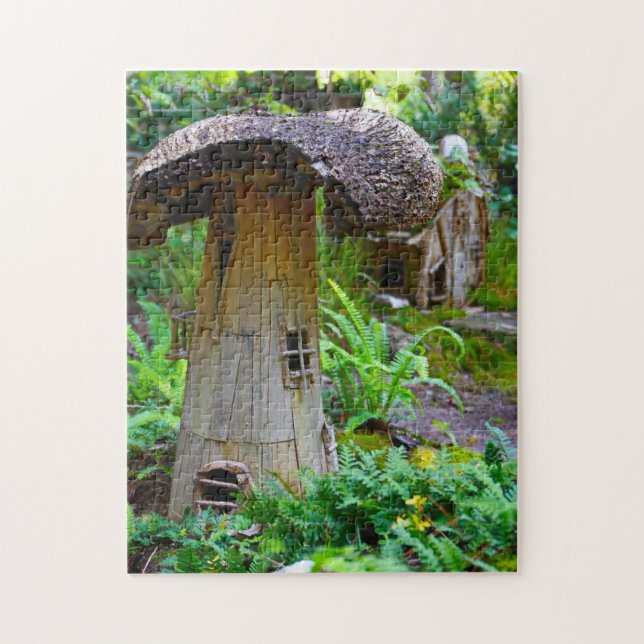 Puzzle Donde Leprechauns o donde viven los pequeños. (Vertical)