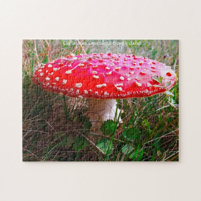 Puzzle Donde Leprechauns o donde viven los pequeños. (Horizontal)