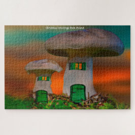 Puzzle Donde viven los duendes o donde vive la gente pequ