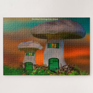 Puzzle Donde viven los duendes o donde vive la gente pequ