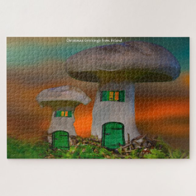 Puzzle Donde viven los duendes o donde vive la gente pequ (Horizontal)