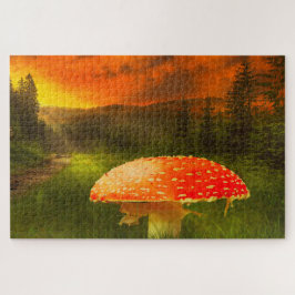 Puzzle Donde viven los duendes o donde vive la gente pequ