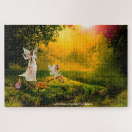 Puzzle Donde viven los duendes o donde vive la gente pequ