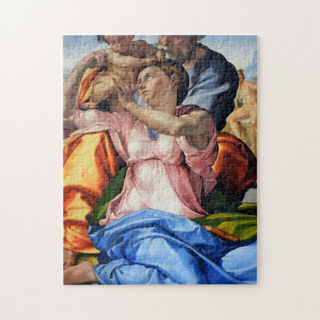 Puzzle Doni Tondo, Doni Madona (detalle), Michelangelo, 1 (Vertical)
