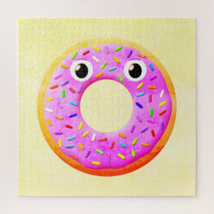 Puzzle Donut con dibujo de rociadores