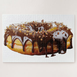 Puzzle Donut decadente de SlipperyJoe's cubierto grueso g