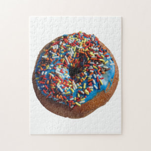 Puzzle Donut Doughnut Snack Food Creative