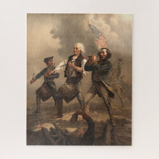 Puzzle Doodle y espíritu yanquis de la guerra revoluciona