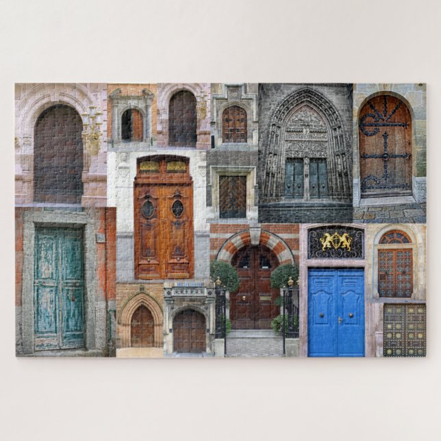 Puzzle Doors of Europe - 20x30 - 1014 pcs. (Horizontal)