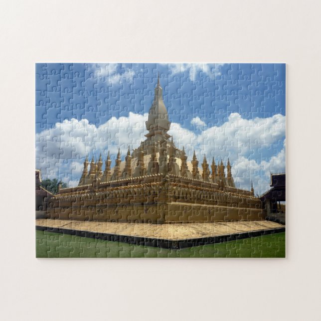 Puzzle dorada stupa laos (Horizontal)