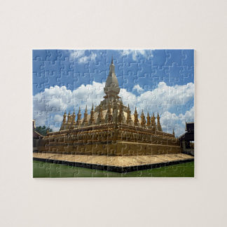 Puzzle dorada stupa laos