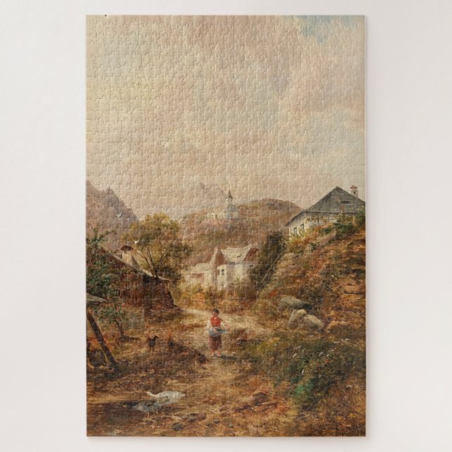 Puzzle Dorf - Emil Barbarini (Vertical)