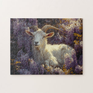 Puzzle Dormir durmiendo en las flores de glicinia