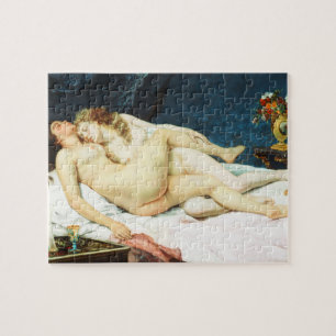 Puzzle Dormir, Gustave Courbet