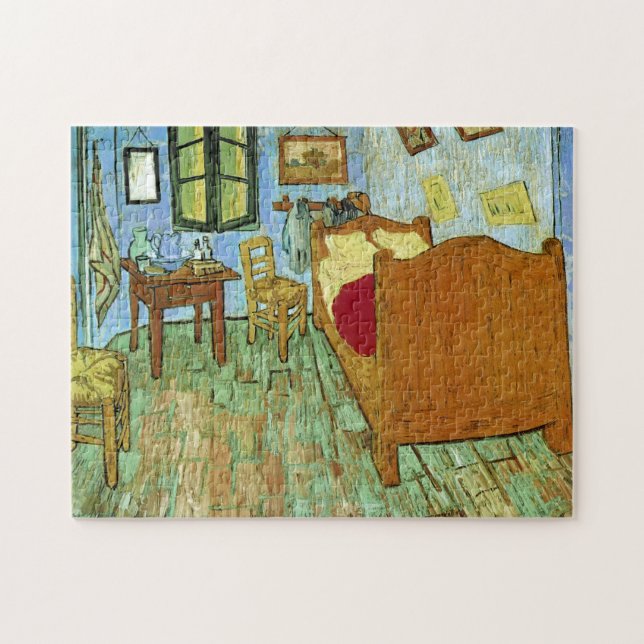 Puzzle Dormitorio en Arles (F484) Bella Artes Van Gogh (Horizontal)